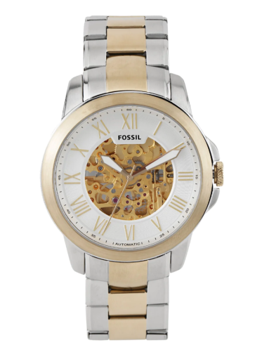 Horlogeband Fossil ME3112 Roestvrij staal (RVS) Bi-Color 22mm